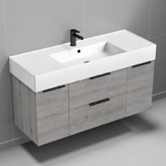 Floating Bathroom Vanity, Modern, 48 inch